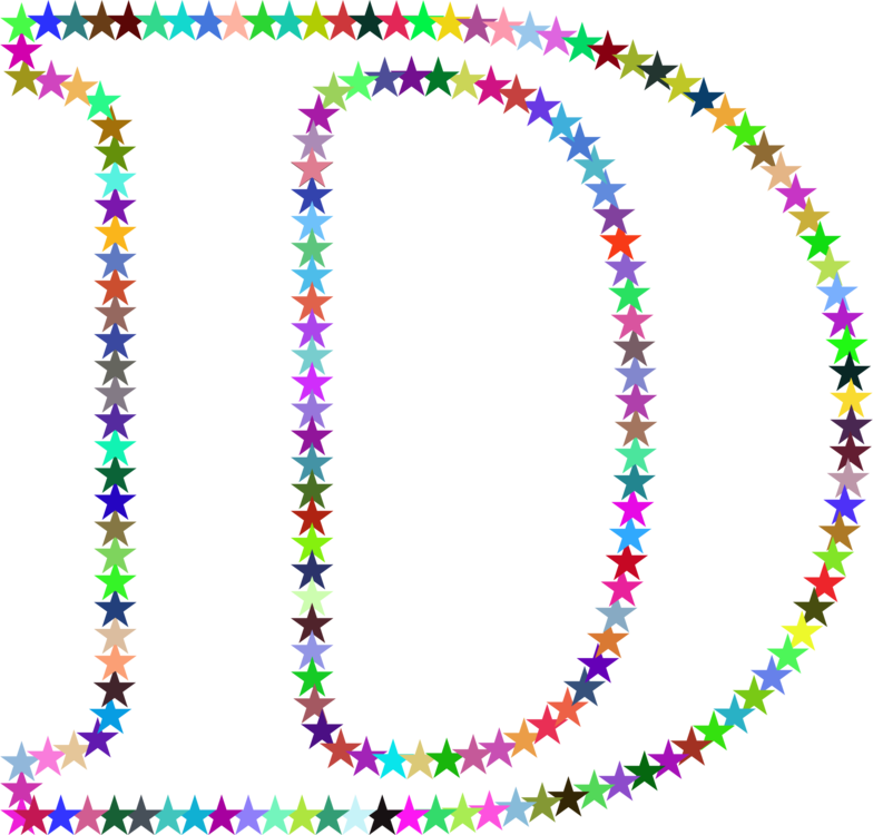 All Photo Png Clipart - Rainbow Star Letter D Mugs Transparent Png (784x750), Png Download