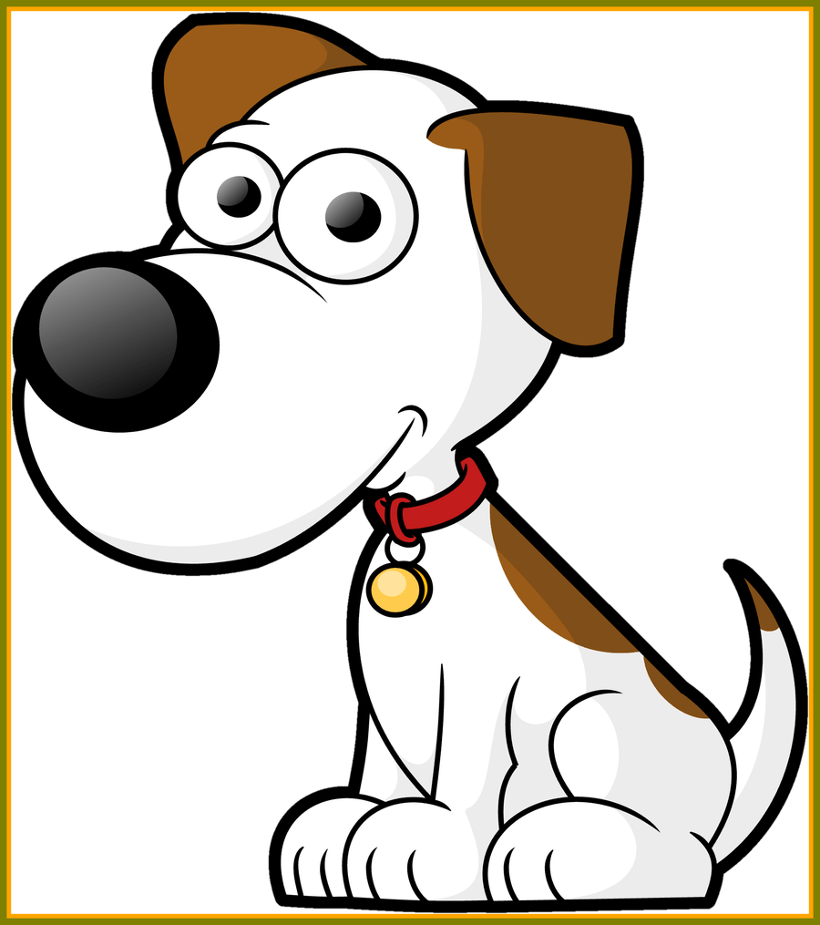 Banner Black And White Library Fascinating Clip Art - Dog Clipart - Png Download (900x1015), Png Download