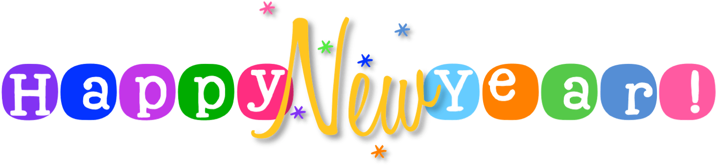 Happy New Year Png 2017 Clipart (1500x360), Png Download