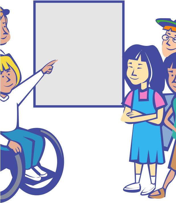 Apple Free Point To Board - Point To The Board Clipart (618x800), Png Download