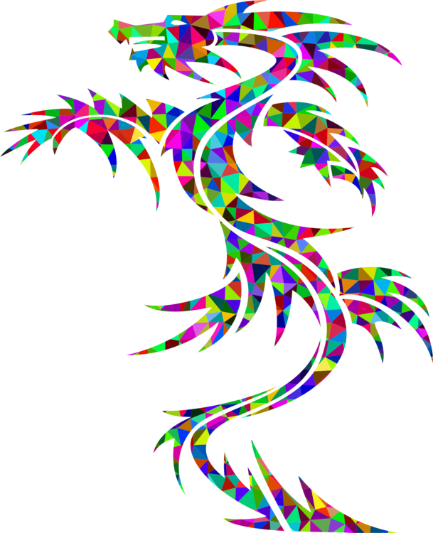 Sleeve Tattoo Dragon Tattoo Clip Art Arm - Design For Vinyl Cutter - Png Download (609x750), Png Download