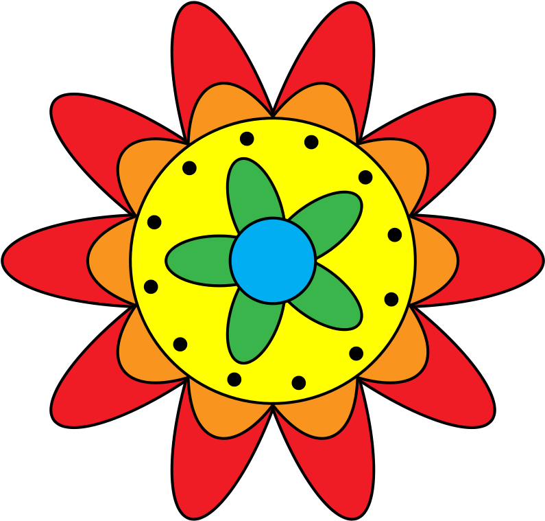 Floral Design Flower Geometry Line Computer Icons - Vector Graphics Clipart (786x750), Png Download