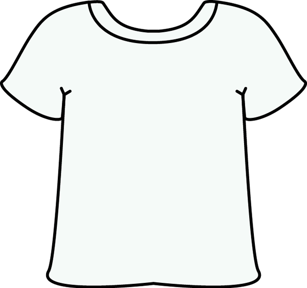 White Tshirt - Plane T Shirt White Clipart (600x562), Png Download