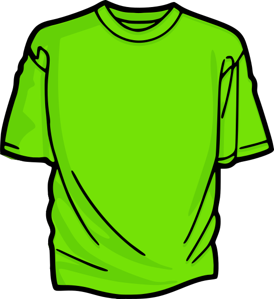 Light T Clip Art - T Shirt Clipart - Png Download (546x595), Png Download