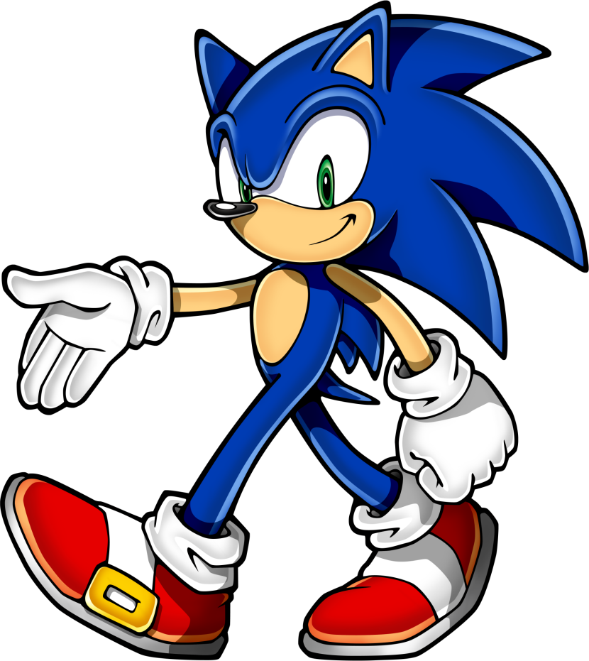 Sonic Clip Art - Sonic The Hedgehog - Png Download (830x931), Png Download