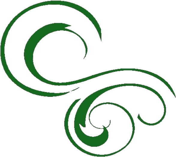 Swirly Free Images At - Green Swirls Clipart (600x549), Png Download