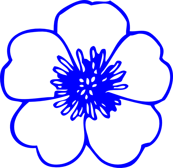 Blue Buttercup Flower Png Clip Art Transparent Png (600x582), Png Download
