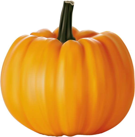 Pumpkin Png, Thanks Gif, Fall Clip Art, Fall Crafts, - Pumpkin Png Transparent Png (590x600), Png Download