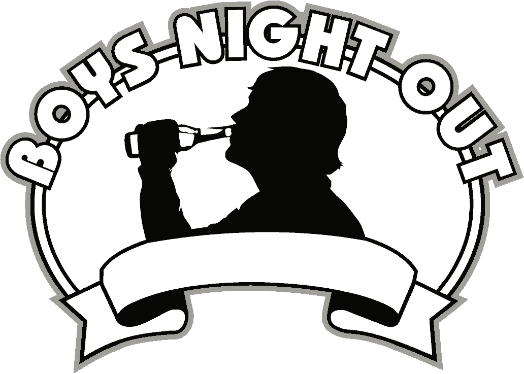 Guys Holiday T Shirts Designs - Boys Night Out Clipart - Png Download (1032x737), Png Download