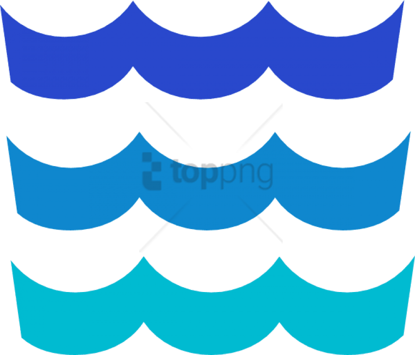 Ocean Waves Clipart - Ocean Waves Clipart Png Transparent Png (600x513), Png Download