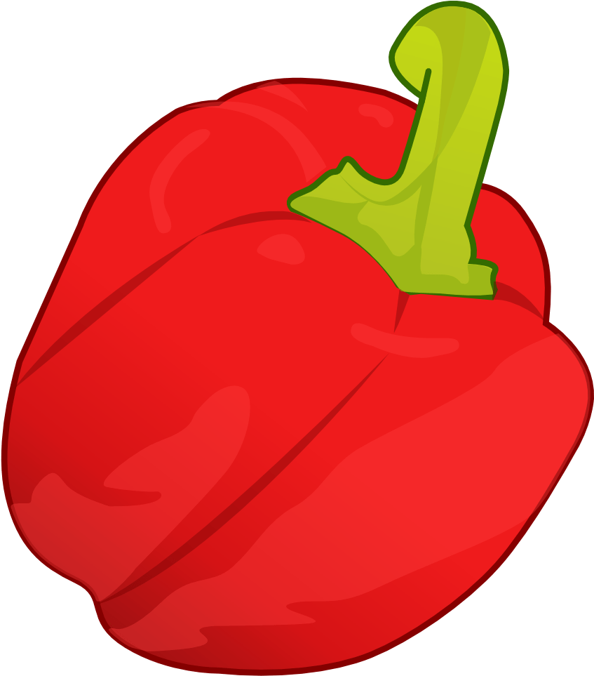 Pepper Clipart Cake Ideas And Designs - Bell Pepper - Png Download (800x800), Png Download