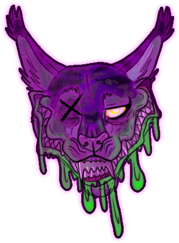 Cheshire Cat Cd Graphic Design By Kazspaz On Clipart - Cat - Png Download (734x1022), Png Download