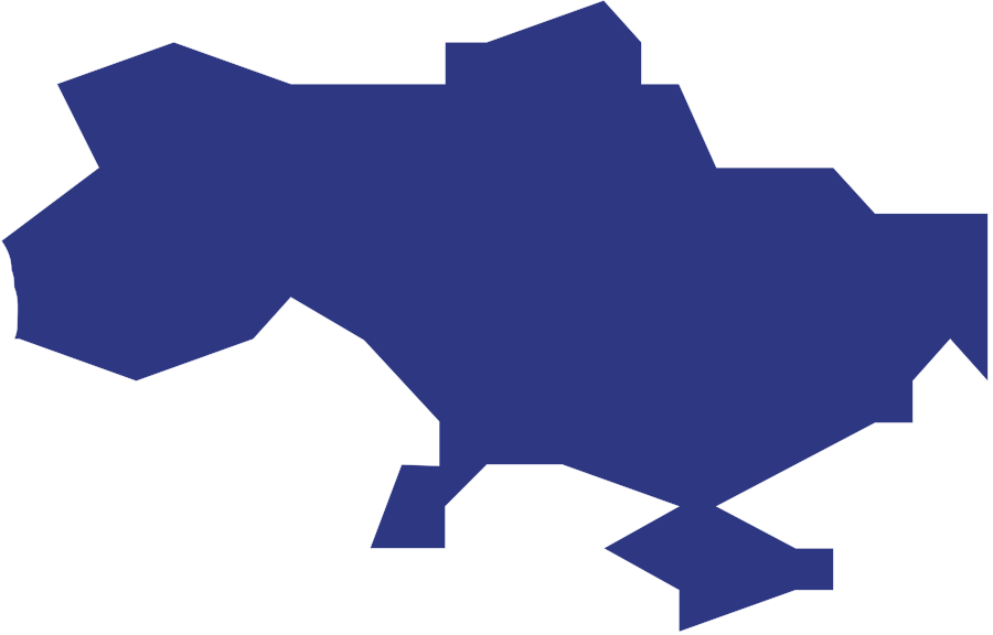 Ukrainian Map Clipart, Vector Clip Art Online, Royalty - Ukraine Map Vector Png Transparent Png (900x576), Png Download