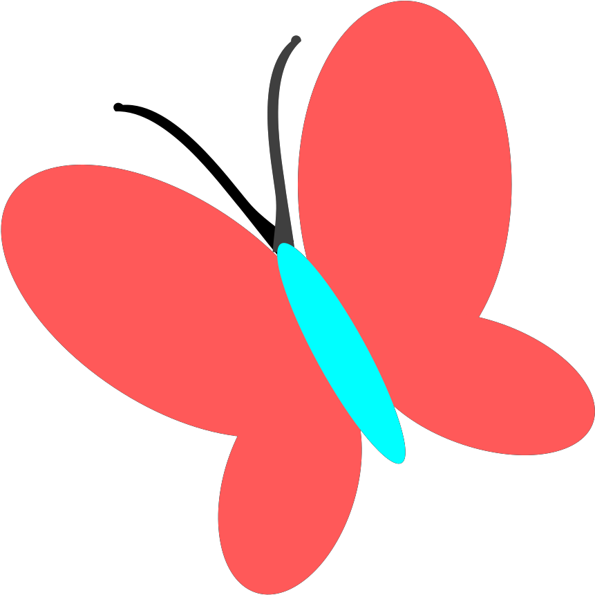 Butterfly Clipart Logo - Butterfly Clip Art Vector - Png Download (600x599), Png Download