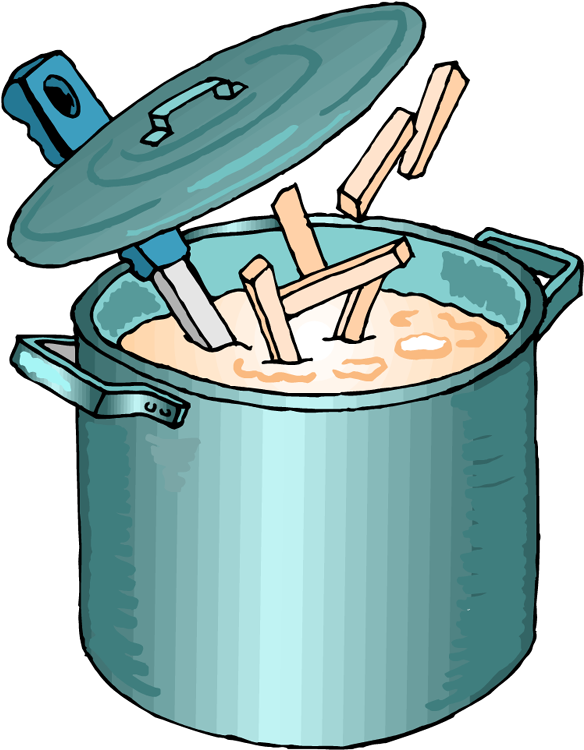 Soup - Soup Pot Clip Art - Png Download (584x750), Png Download