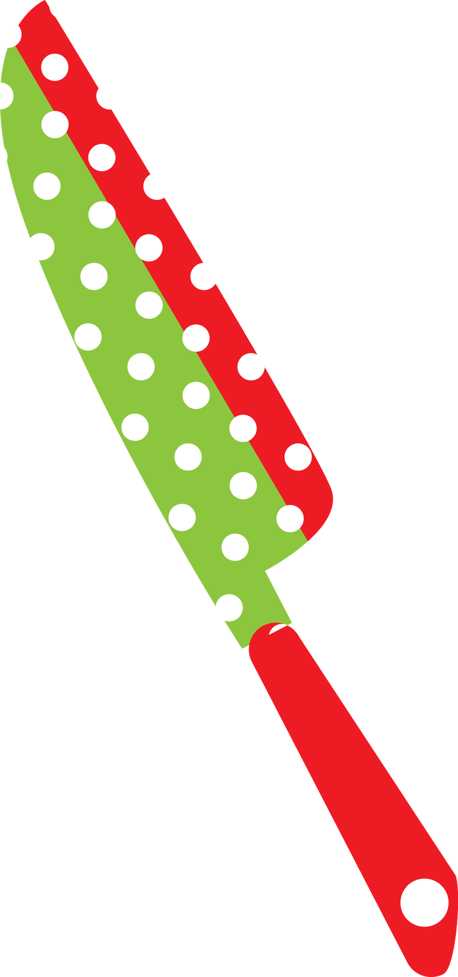 Christmas Knife Clip Art - Clip Art - Png Download (900x1920), Png Download
