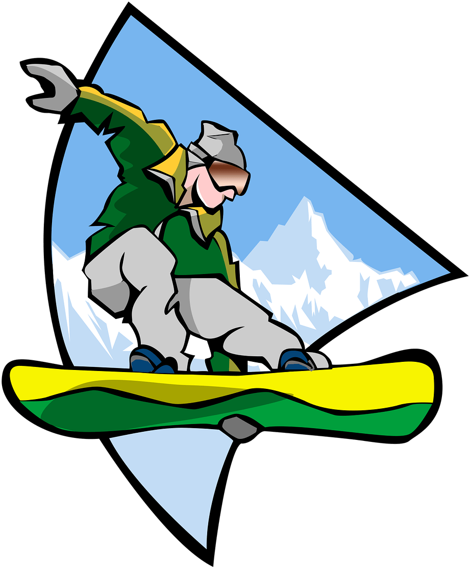 Download - Snowboarding Clipart - Png Download (1280x1280), Png Download
