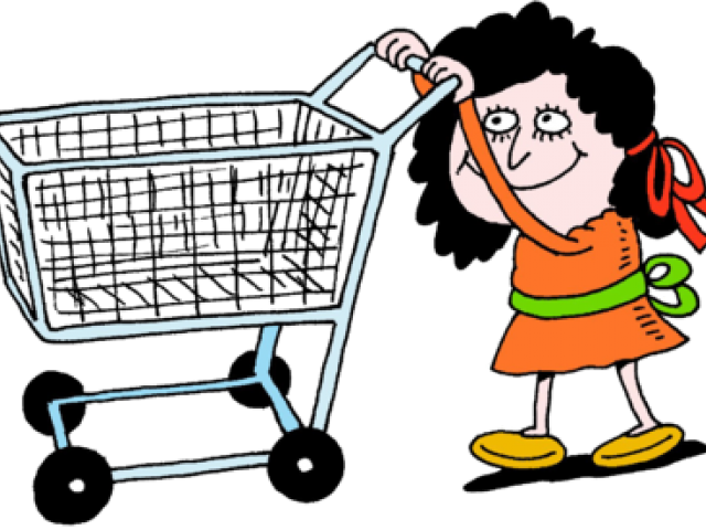 Shop Clipart Purchase - Shopping Cart - Png Download (640x480), Png Download