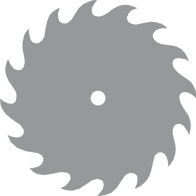 Circular - Clip Art Saw Blade - Png Download (680x680), Png Download
