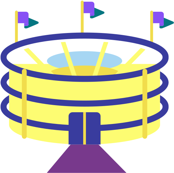 U 1 F 3 Df Stadium - Football Stadium Clipart Png Transparent Png (568x568), Png Download
