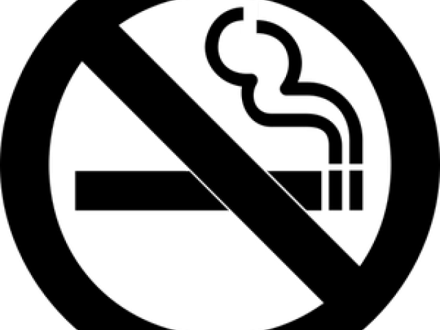 Shopping Clipart Symbol - No Smoking Sign Png Transparent Png (640x480), Png Download
