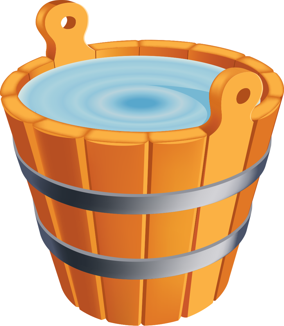In Our View, Sufficient Retirement Income And Managing - Pail Of Water Clipart Png Transparent Png (978x1124), Png Download