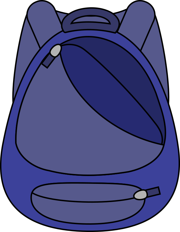 Backpack School Computer Icons Bag Can Stock Photo - School Bag Clip Art - Png Download (581x750), Png Download