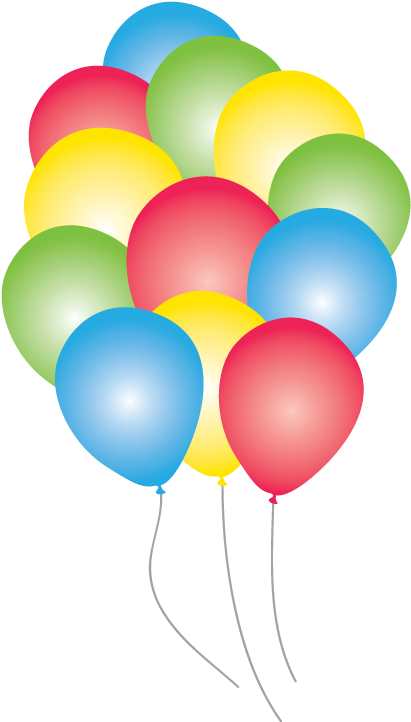 Balloon Clipart (427x744), Png Download