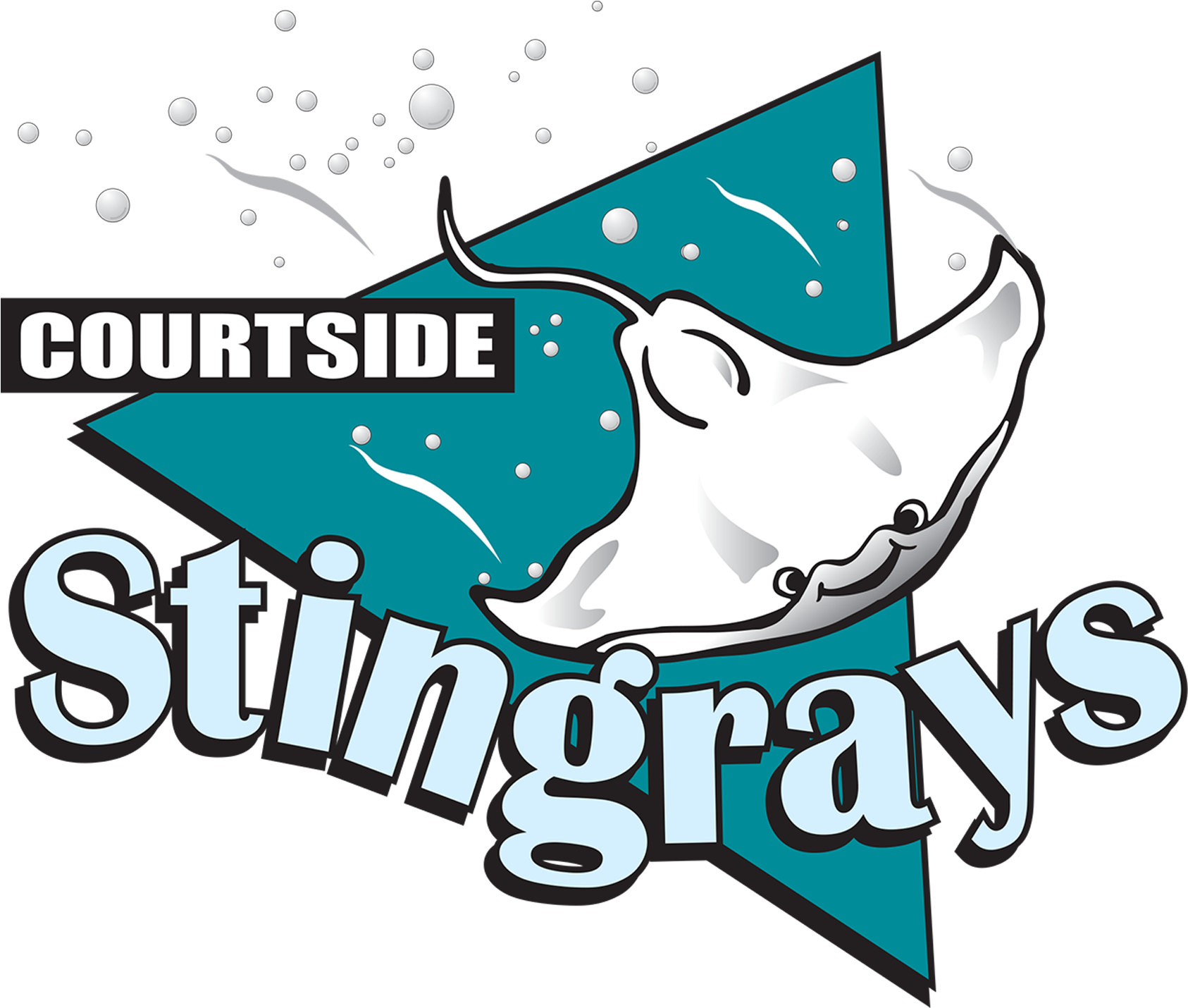 Team Pictures - Courtside Stingrays Clipart (2330x2330), Png Download