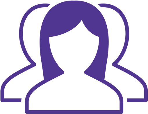 Icons Black Team Purple Clipart FREE PNG