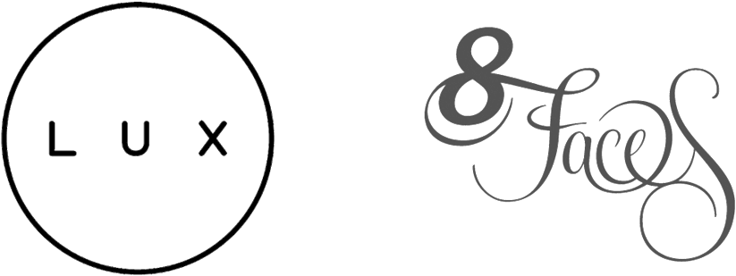 Lux The Food & Drink Agency 8 Faces - Circle Clipart (1000x317), Png Download