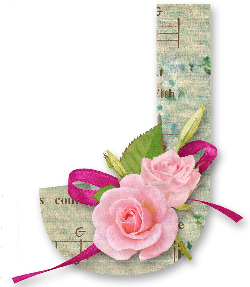 *✿**✿*j*✿**✿* Imagination, Letter - Paper Clipart (835x996), Png Download