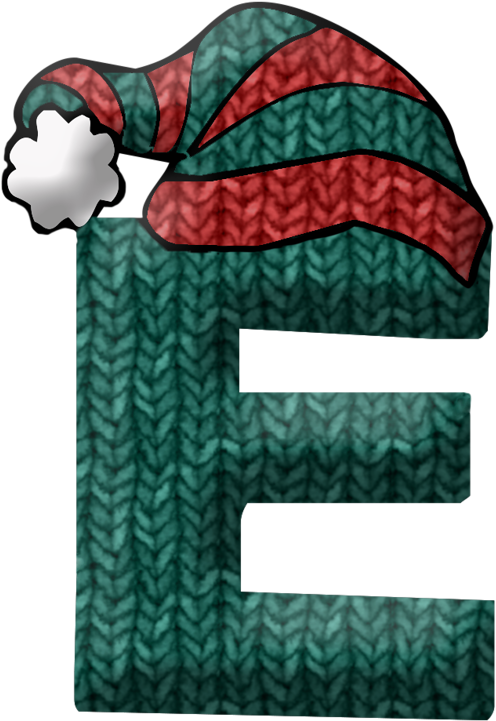 Ch - B *✿* - Christmas Alphabet Letter Clipart - Png Download (602x800), Png Download
