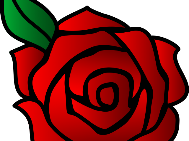 Red Rose Clipart Buds - Rose Hart - Png Download (640x480), Png Download