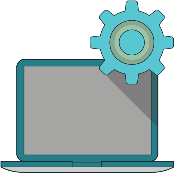 Image Of Dental Software Laptop Clipart (900x649), Png Download