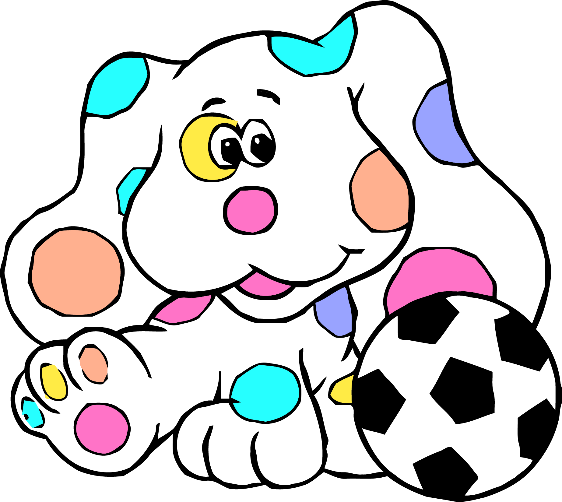 Blue's Clues Clip Art Soccer Ball Clipart Png - Blue's Clues Transparent Png (1846x1649), Png Download
