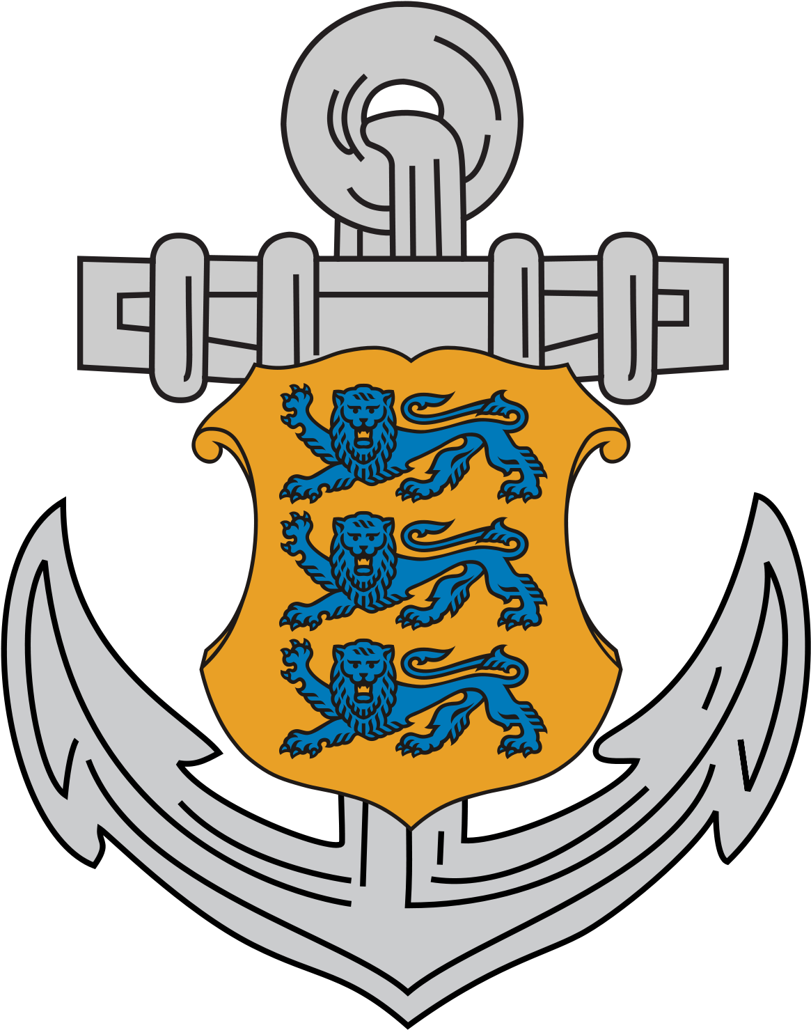 Estonian Coat Of Arms Clipart (1200x1511), Png Download