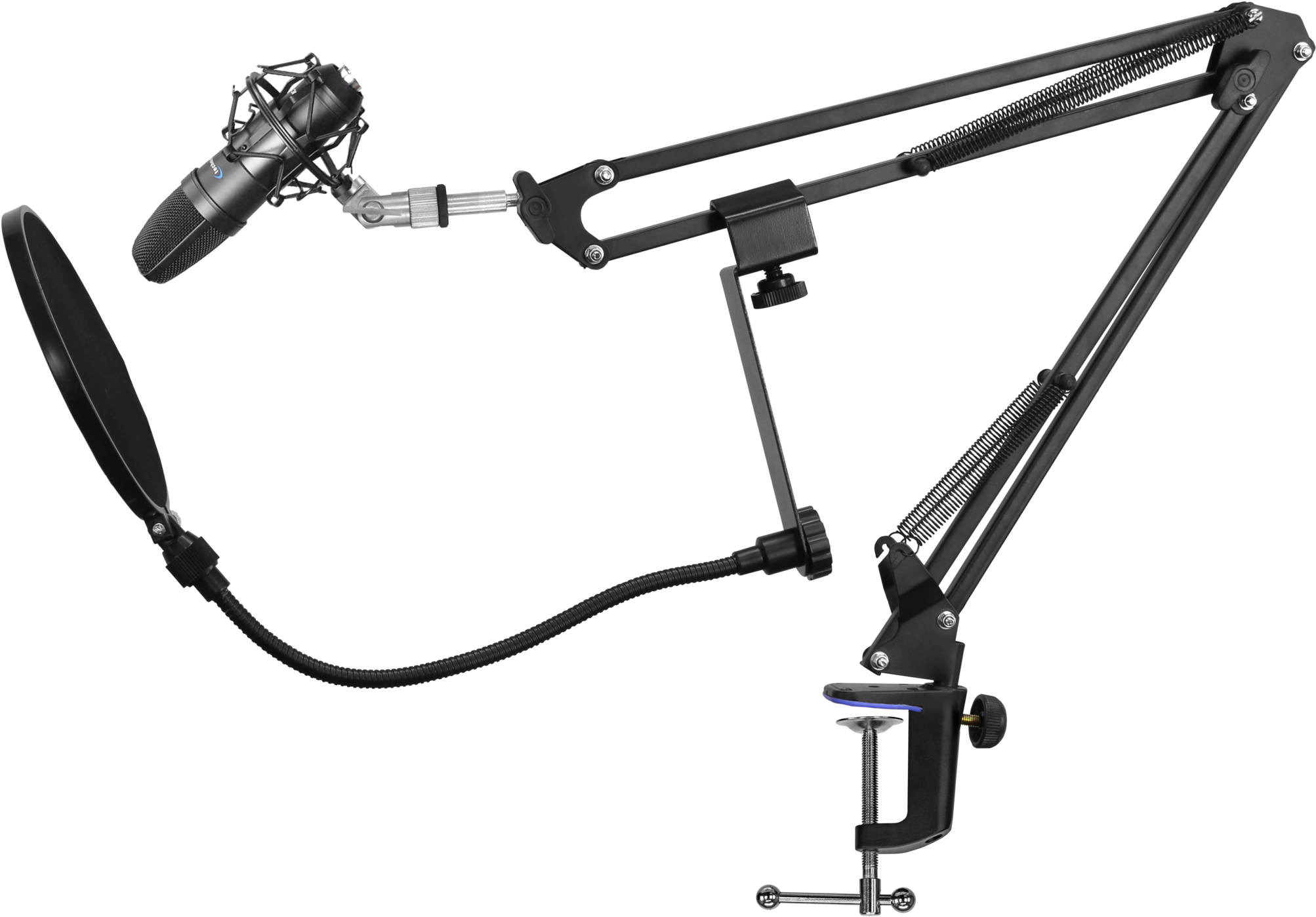 Condenser Microphone Starter Package - Technical Pro Mc3pkg Condenser Microphone Starter Package Clipart (2048x1573), Png Download