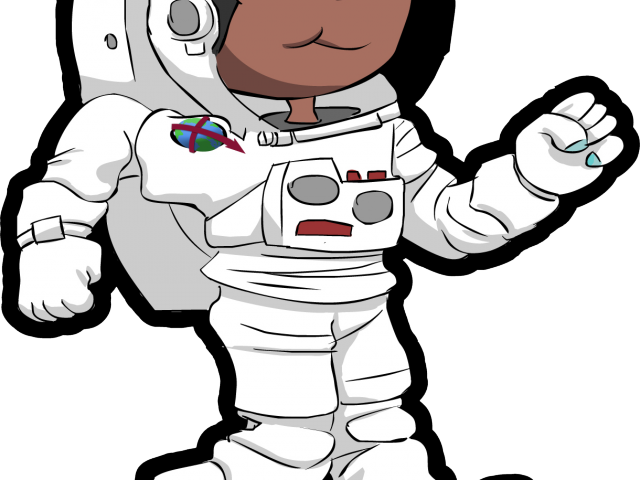 Astronaut Clipart Astronaut Training - Astro Charlie - Png Download (640x480), Png Download
