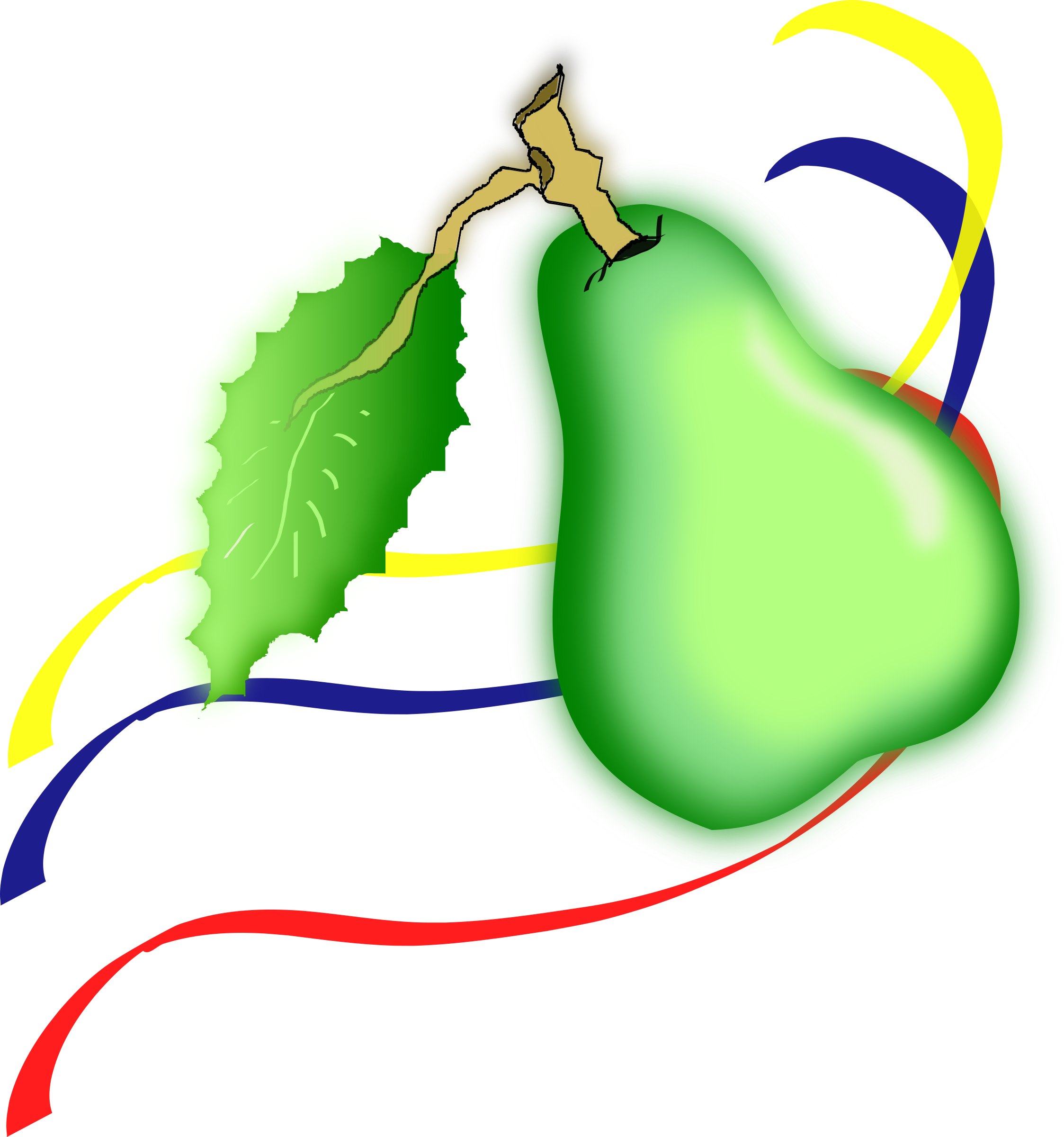 Medium Image - Pear Clipart (749x800), Png Download