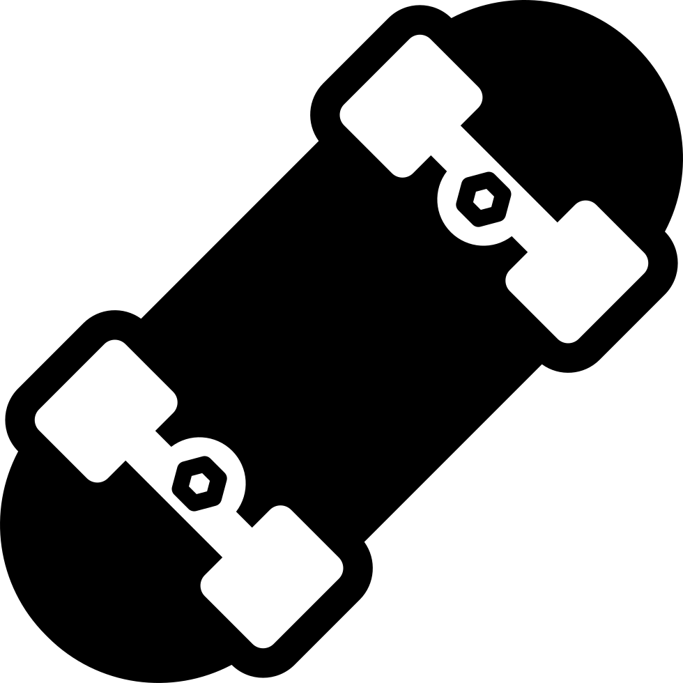 Download Skateboard Clipart Svg - Skateboard Vector Image Png