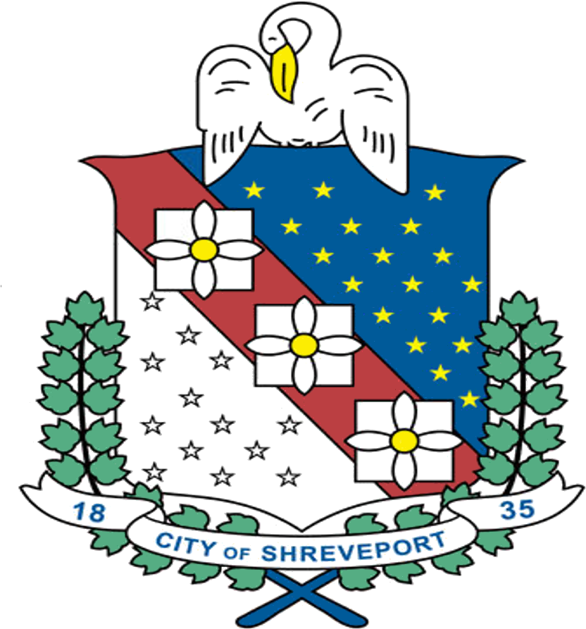 Coat Of Arms Of Shreveport, Louisiana - Shreveport Flag Clipart (1000x1000), Png Download
