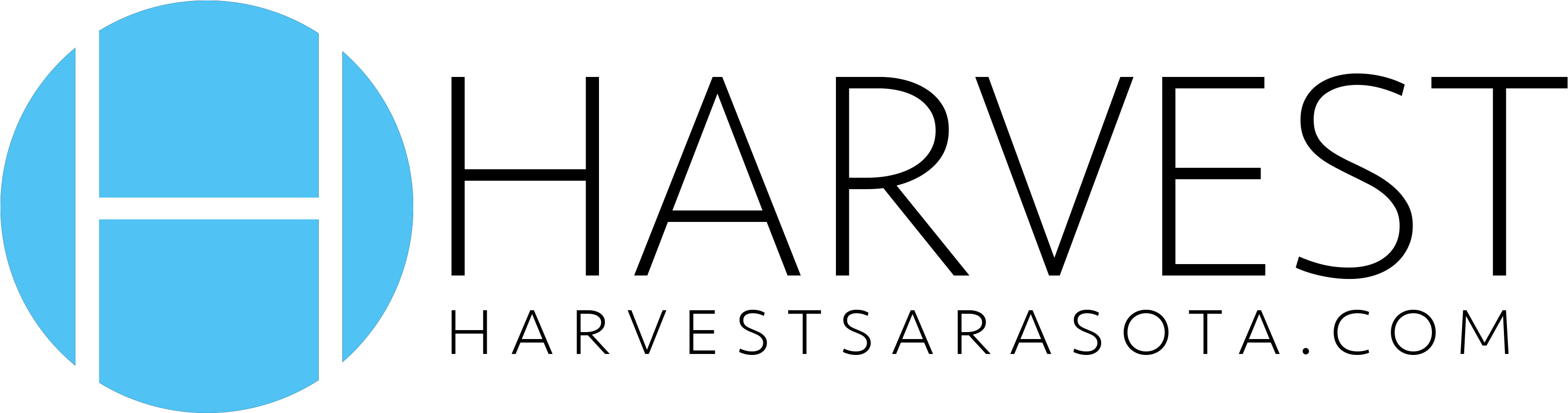 Svg Freeuse Stock Schedule Of Services In - The Harvest Clipart (3326x958), Png Download