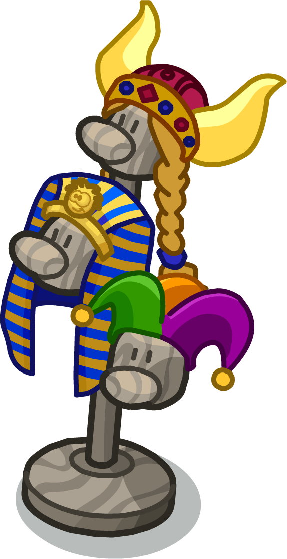 Puffle Berry Mall Costume Shop Hats - Hat Clipart (574x1115), Png Download