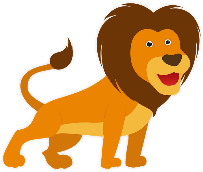 Pointer Clipart Power Physics - Lion Shape - Png Download (726x617), Png Download