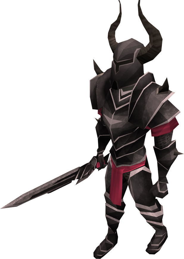 Clip Arts Related To - Black People Runescape - Png Download (618x869), Png Download