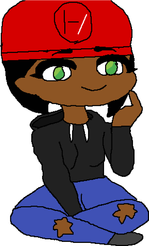 Ari ' Bittersweet ' Misty Cage's Best Friend - Cartoon Clipart (1000x1000), Png Download