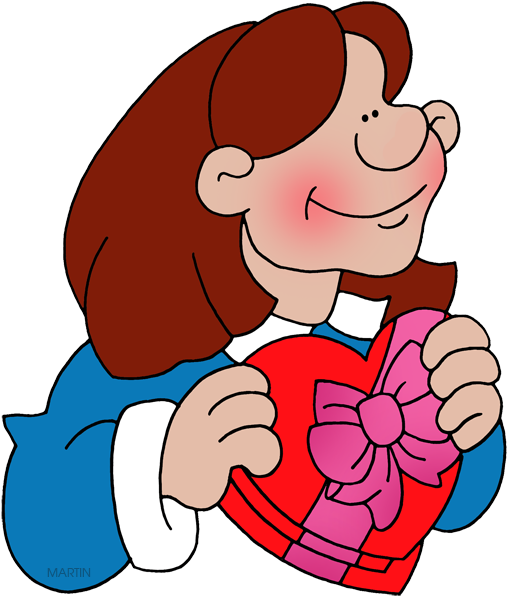 Valentine Clip Art By - Clip Art - Png Download (558x648), Png Download