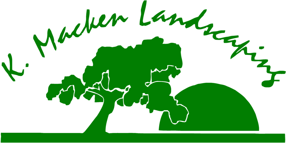 Macken Landscaping Logo Green - K Macken Landscaping Clipart (1000x509), Png Download