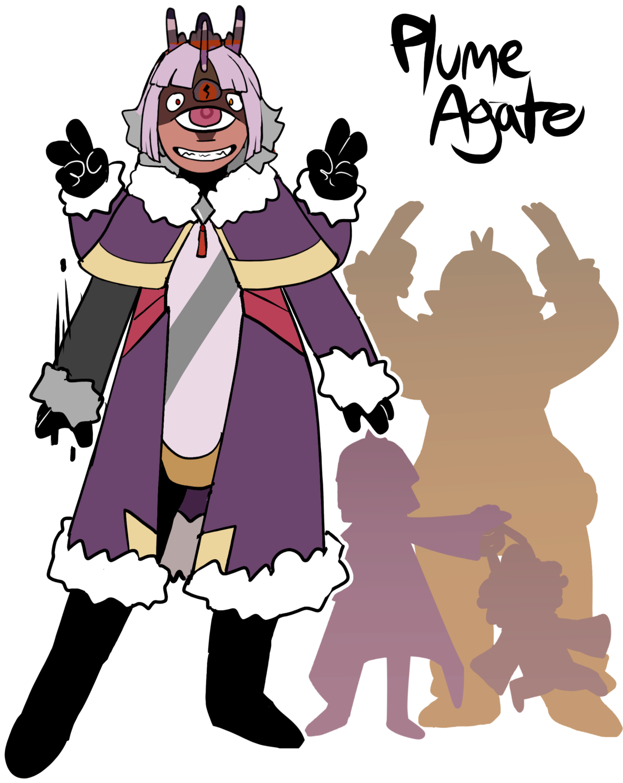 Coral X Tiger Eye X Feldspar Fusion - Cartoon Clipart (1280x1657), Png Download